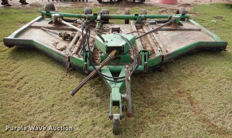 image for item KQ9652 John Deere 1518  batwing rotary mower