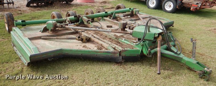image for item KQ9652 John Deere 1518  batwing rotary mower