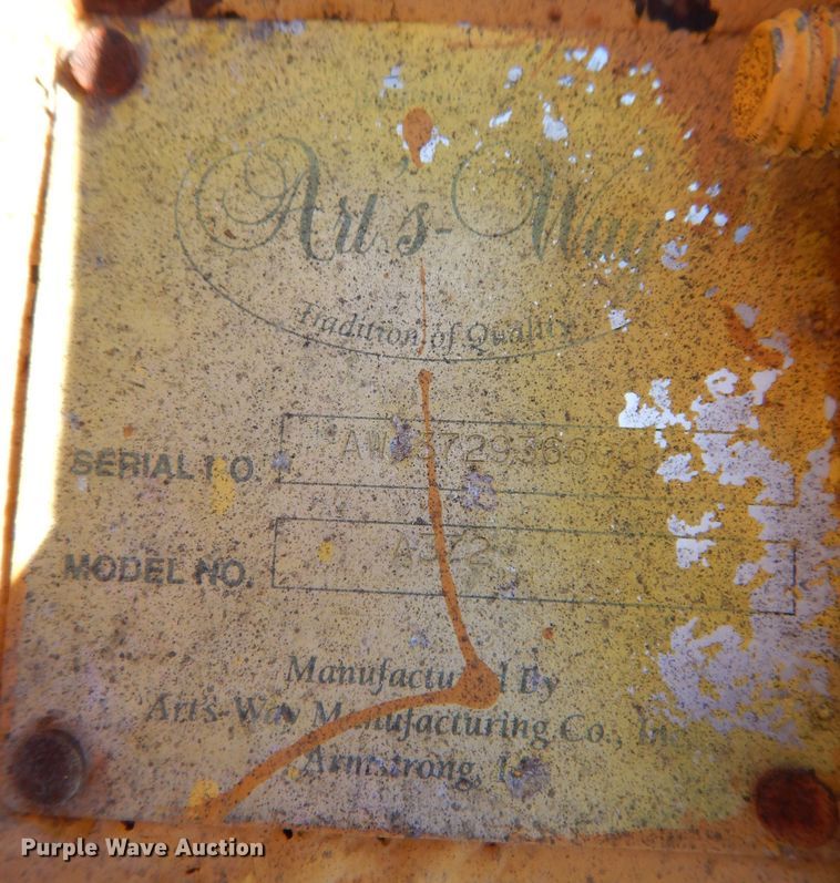 image for item KY9567 Arts-Way A372  finish mower