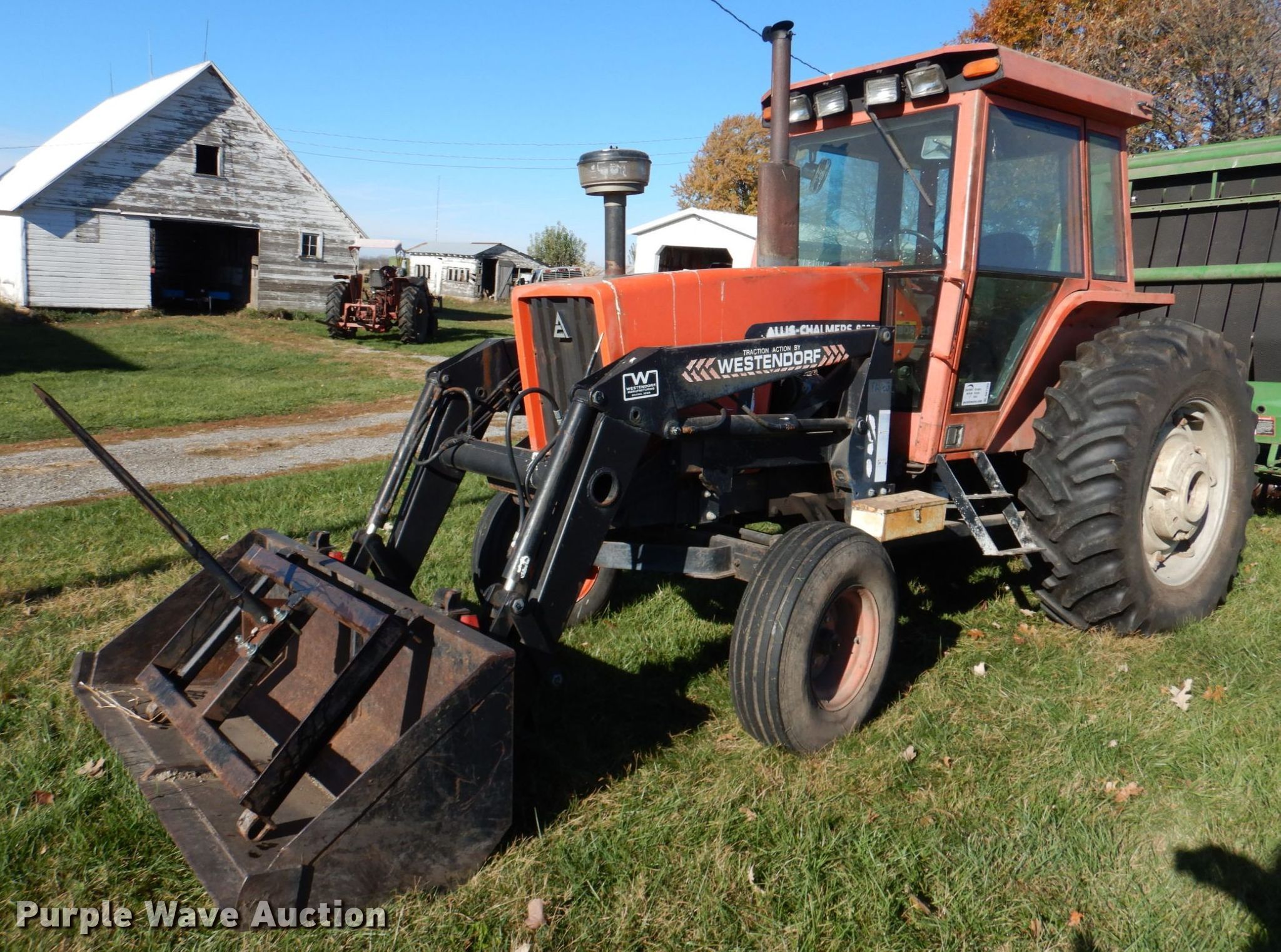 Aiキャロル コレット / Culvers Farm 1982 1982 Allis Chalmers 6080 tractor in Topeka, KS | Item DK1382