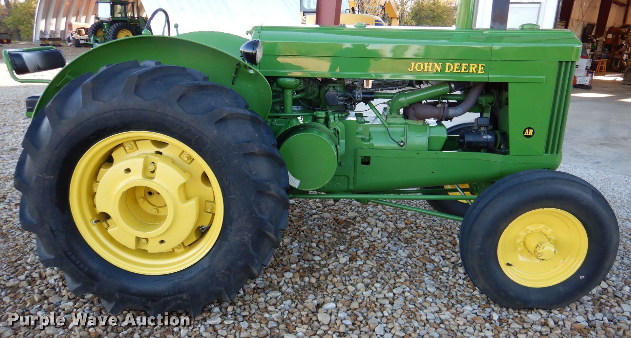 1951 John Deere AR tractor in Lawrence, KS Item IH9041 sold Purple Wave