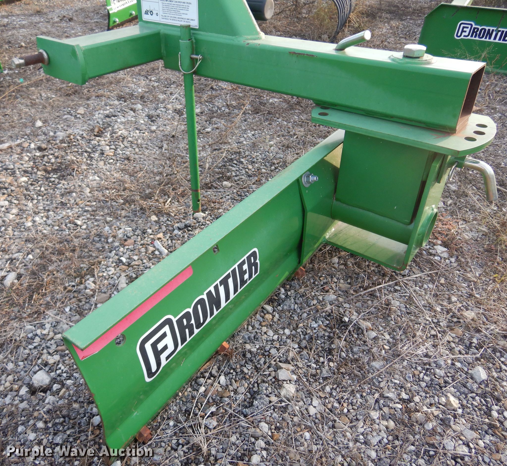 Frontier RB2060 blade in Emporia, KS | Item JT9473 sold | Purple Wave