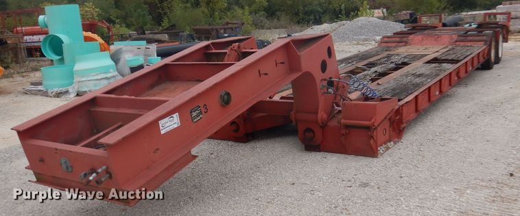 image for item DA5488 1994 Holden HPD46235  lowboy equipment trailer
