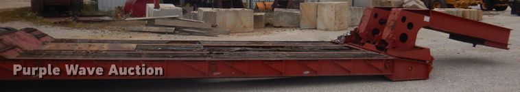 image for item DA5488 1994 Holden HPD46235  lowboy equipment trailer