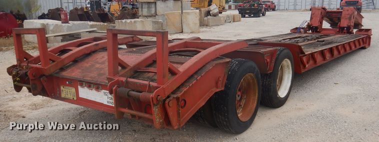 image for item DA5488 1994 Holden HPD46235  lowboy equipment trailer