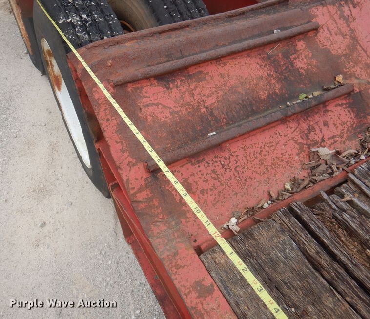 image for item DA5488 1994 Holden HPD46235  lowboy equipment trailer