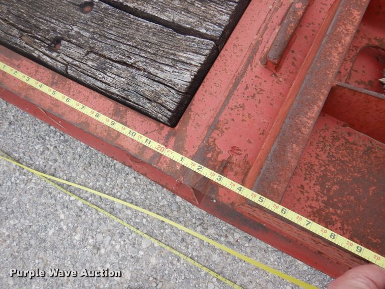 image for item DA5488 1994 Holden HPD46235  lowboy equipment trailer