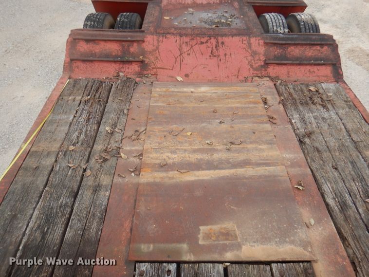 image for item DA5488 1994 Holden HPD46235  lowboy equipment trailer