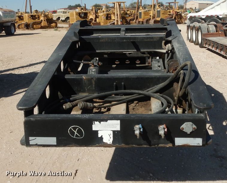 image for item DI8517 2000 Fontaine TH55-FLD  lowboy equipment trailer
