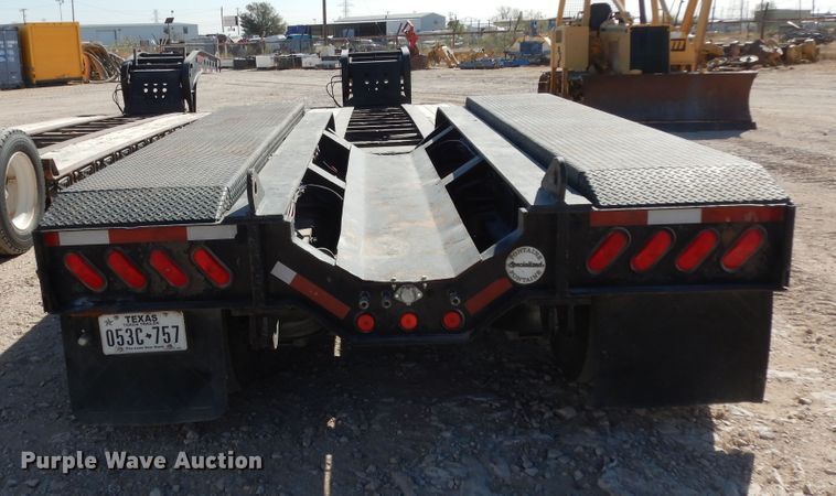 image for item DI8517 2000 Fontaine TH55-FLD  lowboy equipment trailer