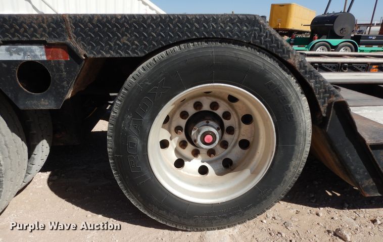 image for item DI8517 2000 Fontaine TH55-FLD  lowboy equipment trailer