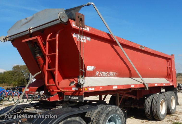 image for item DI8532 2006 Dierzen  end dump trailer