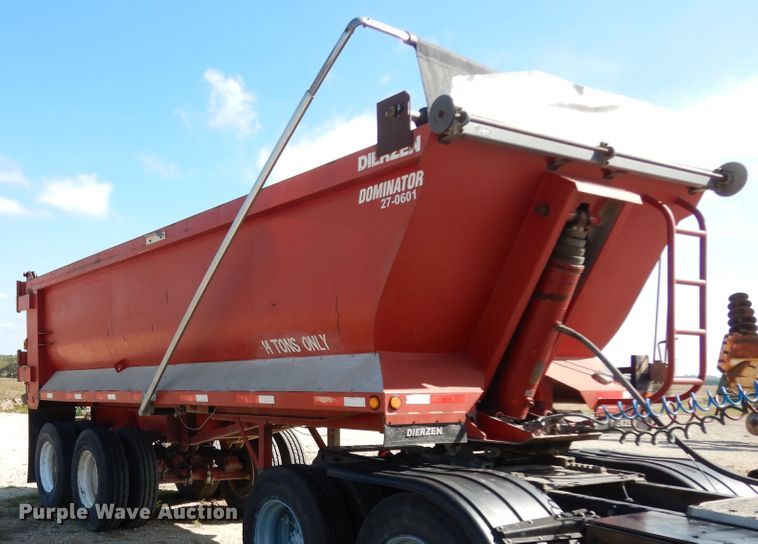 image for item DI8532 2006 Dierzen  end dump trailer