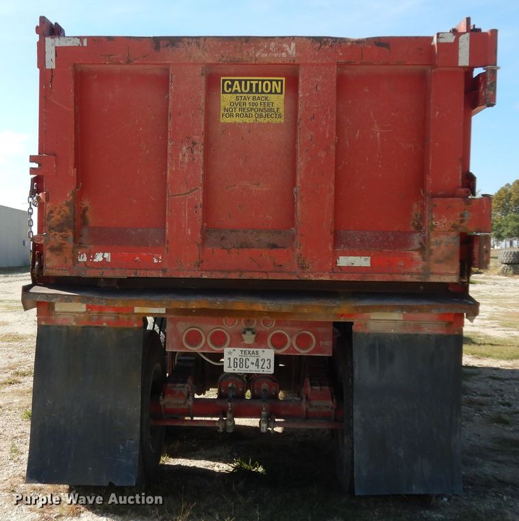 image for item DI8532 2006 Dierzen  end dump trailer