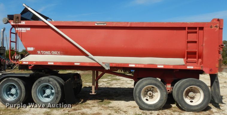image for item DI8532 2006 Dierzen  end dump trailer