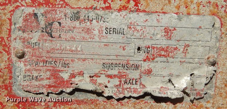 image for item DI8532 2006 Dierzen  end dump trailer