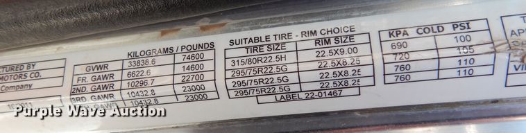 image for item DI8540 2012 Peterbilt 388  semi truck