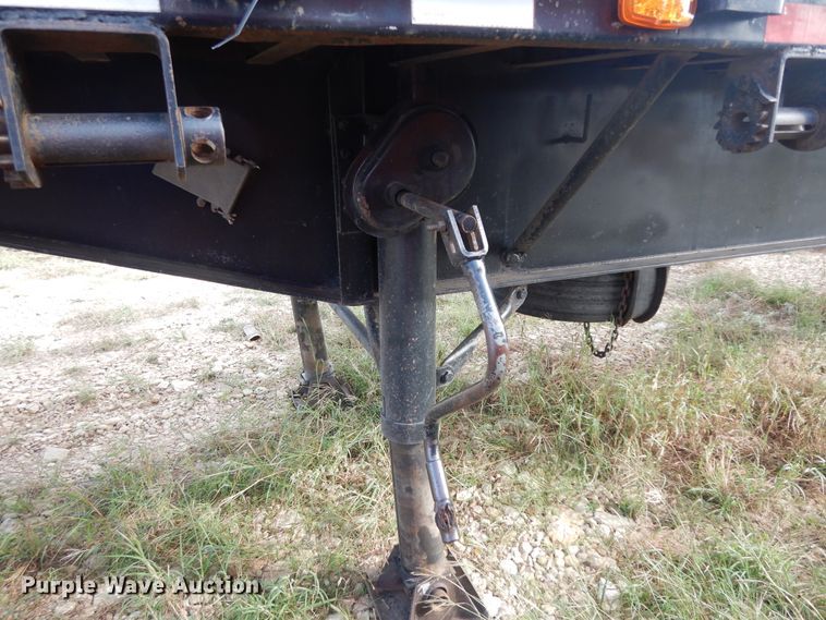 image for item DJ7444 1985 Lufkin FL-75 AR  flatbed trailer