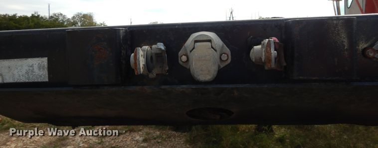 image for item DJ7444 1985 Lufkin FL-75 AR  flatbed trailer