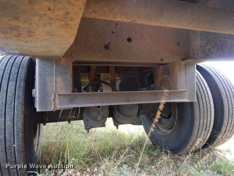 image for item DJ7444 1985 Lufkin FL-75 AR  flatbed trailer