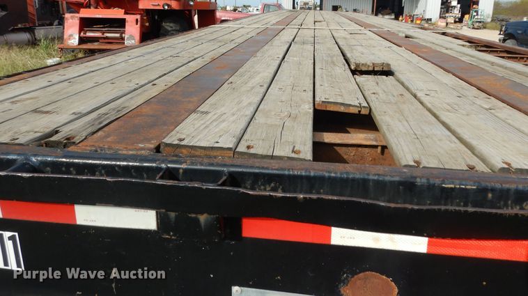 image for item DJ7444 1985 Lufkin FL-75 AR  flatbed trailer