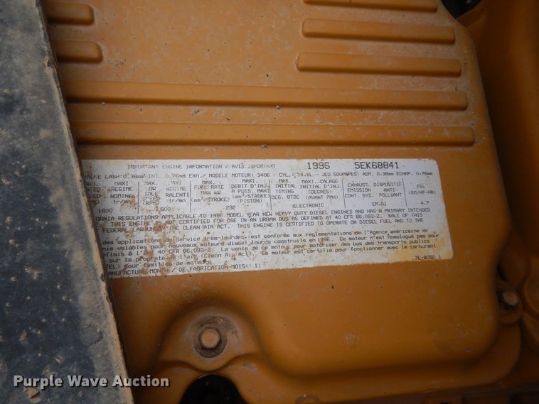 image for item DJ7470 1996 Peterbilt 378  semi truck