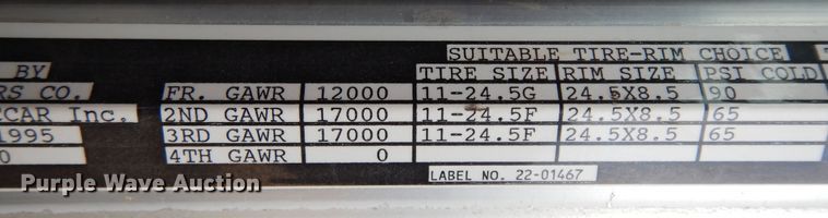 image for item DJ7470 1996 Peterbilt 378  semi truck