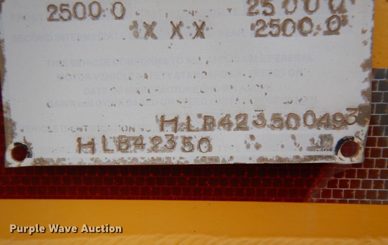 image for item DJ7474 1979 Holden FB  equipment trailer