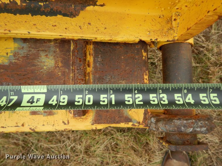 image for item DJ7475 1997 Atoka Welding & Fabrication LB  drop deck equipment trailer