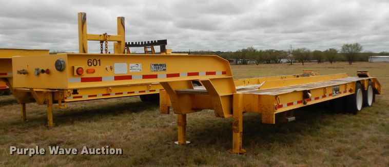 image for item DJ7477 1982 Nuttall 225-E  equipment trailer