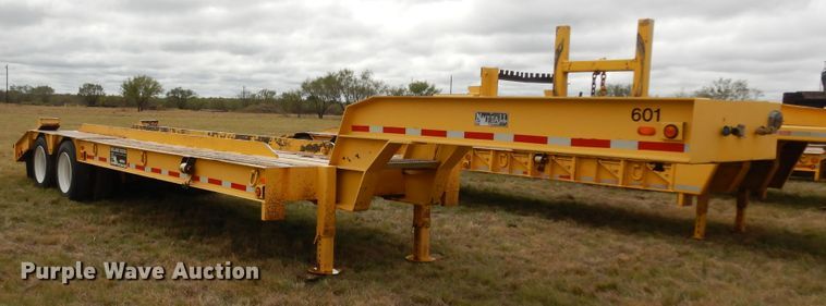 image for item DJ7477 1982 Nuttall 225-E  equipment trailer