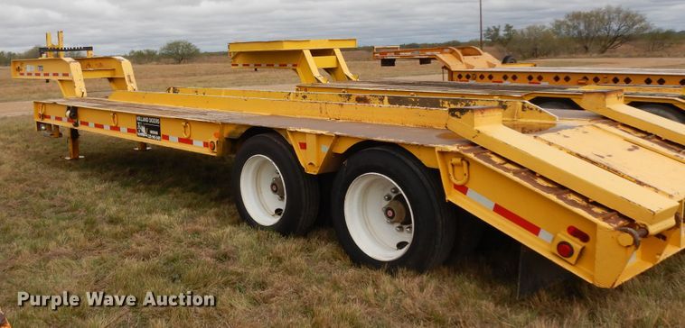 image for item DJ7477 1982 Nuttall 225-E  equipment trailer