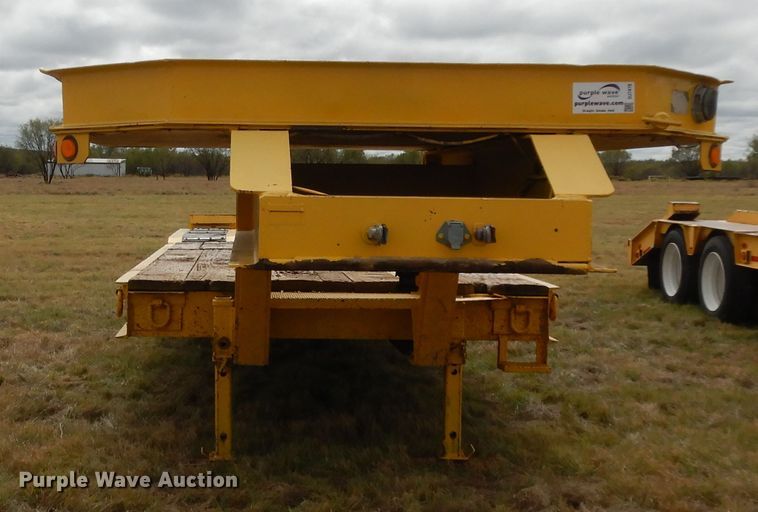 image for item DJ7478 1987 Zieman LB  equipment trailer