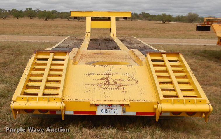 image for item DJ7478 1987 Zieman LB  equipment trailer