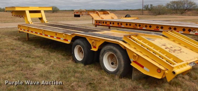image for item DJ7478 1987 Zieman LB  equipment trailer
