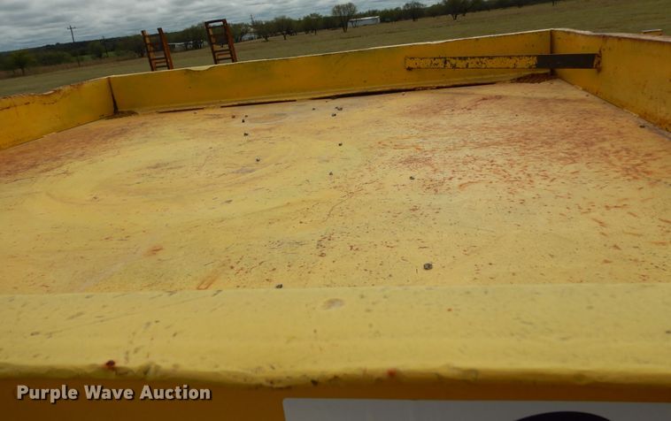 image for item DJ7478 1987 Zieman LB  equipment trailer