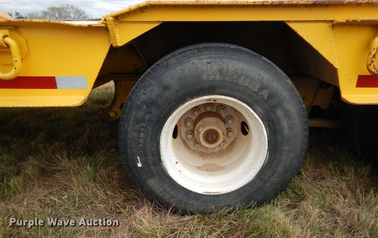 image for item DJ7478 1987 Zieman LB  equipment trailer