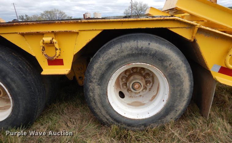 image for item DJ7478 1987 Zieman LB  equipment trailer