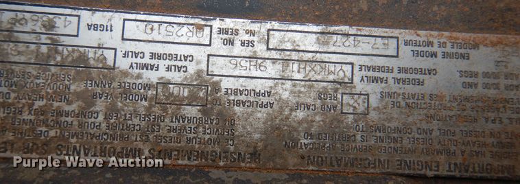 image for item DJ7517 2001 Mack CH613  winch truck