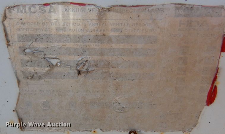 image for item DJ7526 2012 Gallegos  tank trailer