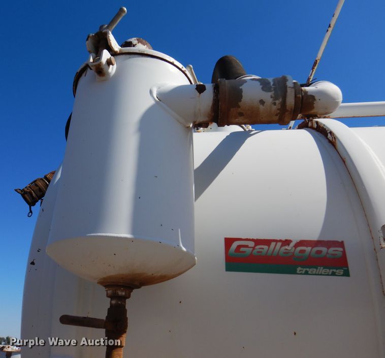 image for item DJ7529 2012 Gallegos  tank trailer