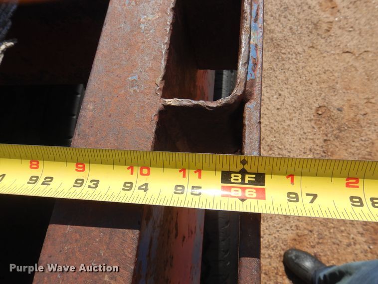 image for item DJ7534 1980 Aztec FCB-7538  flatbed trailer