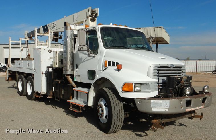 image for item DJ8885 2003 Sterling Acterra  crane truck