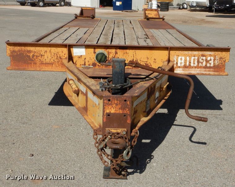 image for item DJ8886 1988 Holden TDO2424  equipment trailer