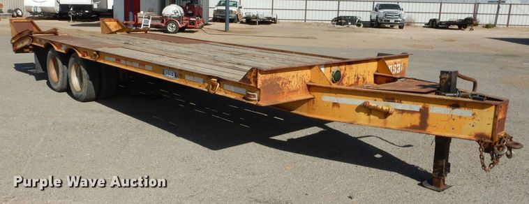 image for item DJ8886 1988 Holden TDO2424  equipment trailer