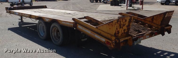 image for item DJ8886 1988 Holden TDO2424  equipment trailer