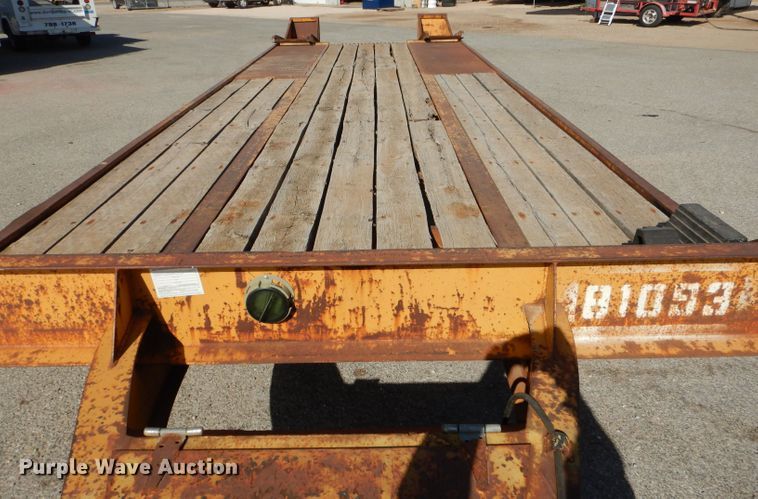 image for item DJ8886 1988 Holden TDO2424  equipment trailer