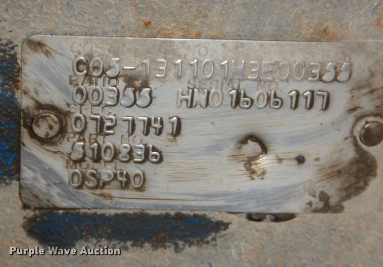 image for item DK1249 2005 Peterbilt 378  roll-off container truck