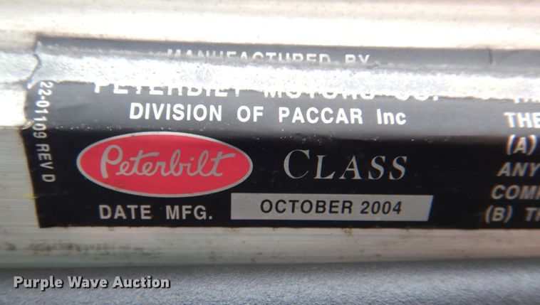 image for item DK1249 2005 Peterbilt 378  roll-off container truck