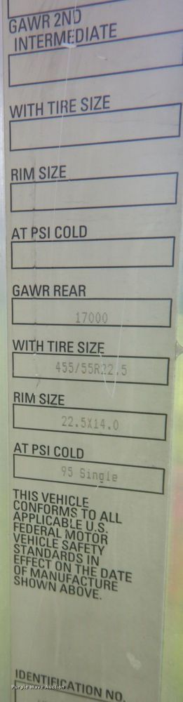 image for item DK1356 2008 Kenworth T800  semi truck